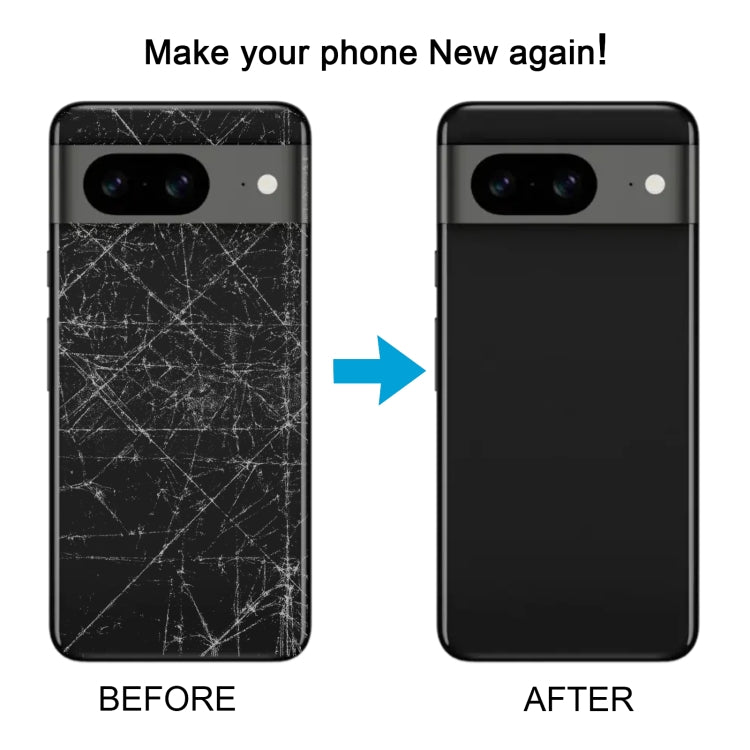 For Google Pixel 8a Original Battery Back Cover with Camera Lens Cover(Black)