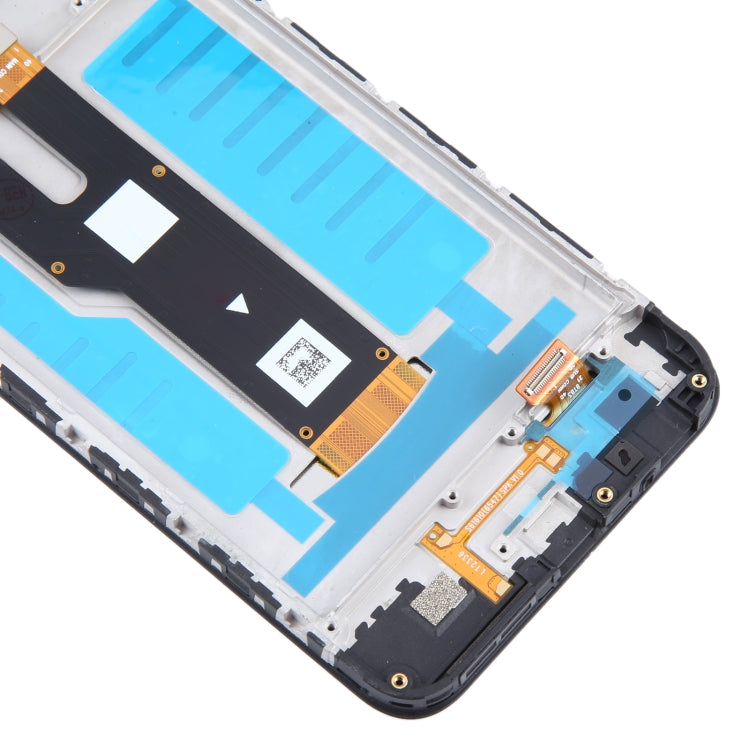 For ZTE Blade V50 Design 4G LCD Screen Digitizer Full Assembly with Frame (Black)