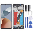 For ZTE Blade A34 LCD Screen Digitizer Full Assembly with Frame (Black) - For ZTE by PMC TechLife | Online Shopping South Africa | PMC TechLife | Buy Now Pay Later Mobicred