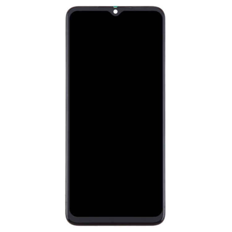 For ZTE Blade A54 LCD Screen Digitizer Full Assembly with Frame (Black)