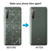 For HTC U20 5G Original Battery Back Cover(White)