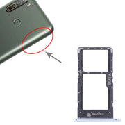 For HTC U20 5G Original SIM Card Tray + SIM / Micro SD Card Tray (White)