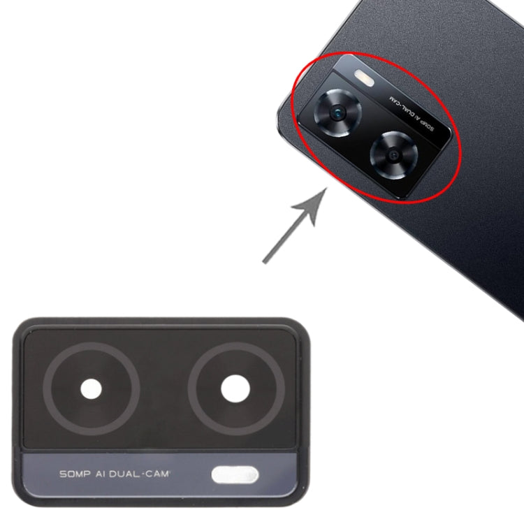 For OnePlus Nord N20 SE Camera Lens Cover (Black)