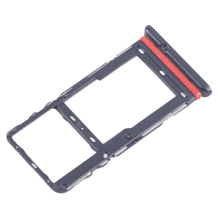 For TCL Tab 10 5G 9183G SIM Card Tray + Micro SD Card Tray (Black)