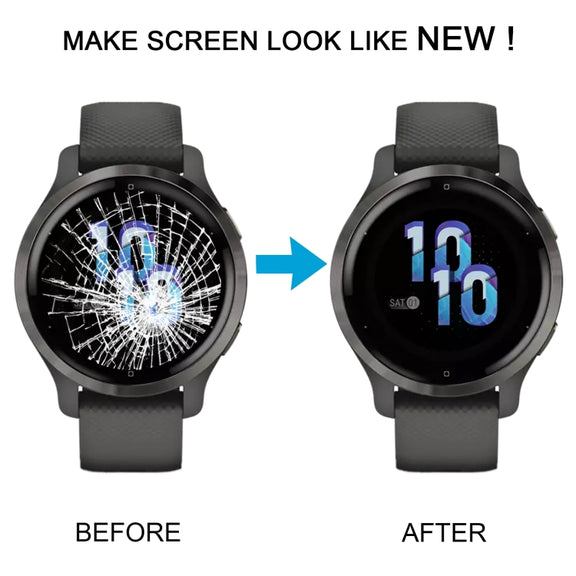 For Garmin Venu 2s Original LCD Screen with Digitizer Full Assembly (Silver)