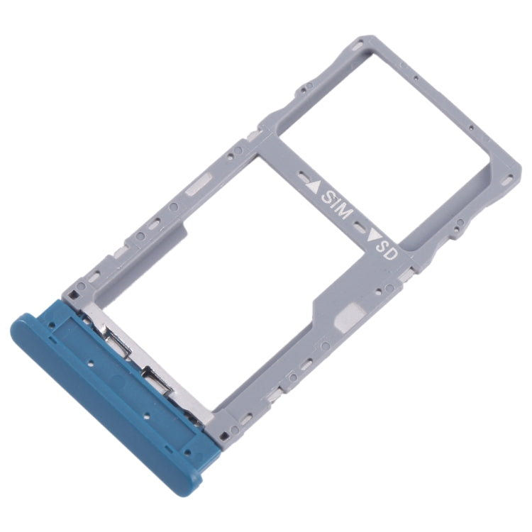 For TCL Tab 8 4G Original SIM Card Tray + Micro SD Card Tray (Green)