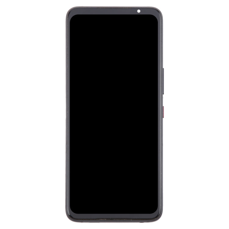 For Asus ROG Phone 7 / 7 Ultimate AMOLED Original LCD Screen Digitizer Full Assembly with Frame(Black)