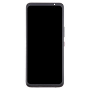 For Asus ROG Phone 7 / 7 Ultimate AMOLED Original LCD Screen Digitizer Full Assembly with Frame(Black)