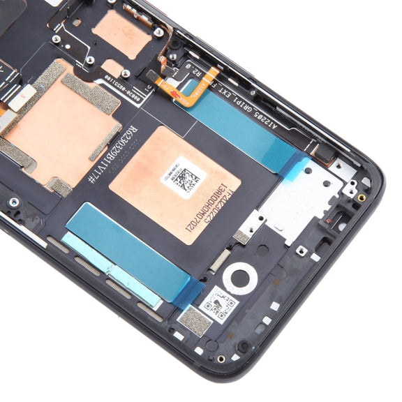 For Asus ROG Phone 7 / 7 Ultimate AMOLED Original LCD Screen Digitizer Full Assembly with Frame(Black)