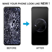 For Asus ROG Phone 7 / 7 Ultimate AMOLED Original LCD Screen Digitizer Full Assembly with Frame(Black)