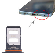 For Xiaomi Poco X6 5G Original SIM Card Tray + SIM Card Tray (Black)