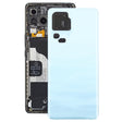 For vivo V30 Pro Battery Back Cover with Camera Lens Cover(Blue) - Back Cover by PMC TechLife | Online Shopping South Africa | PMC TechLife | Buy Now Pay Later Mobicred