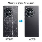 For OnePlus Ace 3 PJE110 Original Glass Battery Back Cover with Camera Lens(Rose Gold)