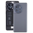 For OnePlus 12R CPH2609 CPH2585 Original Glass Battery Back Cover with Camera Lens(Black) - Back Cover by PMC TechLife | Online Shopping South Africa | PMC TechLife | Buy Now Pay Later Mobicred