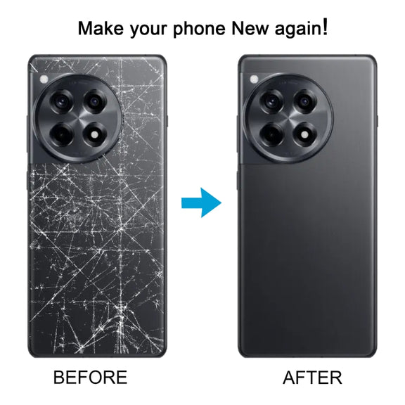For OnePlus Ace 3 Battery Back Cover(Black)