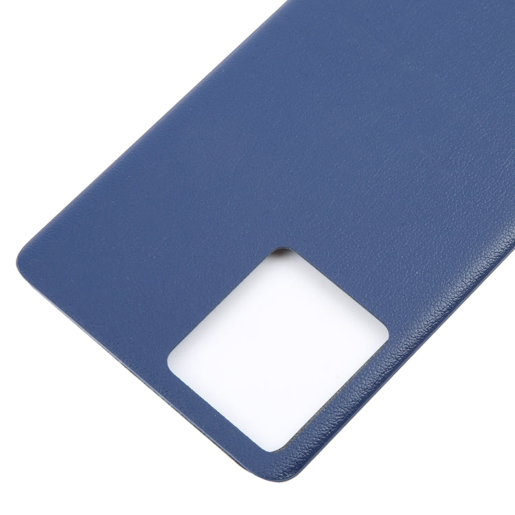 For Motorola Edge 30 Fusion Original Battery Back Cover(Blue)