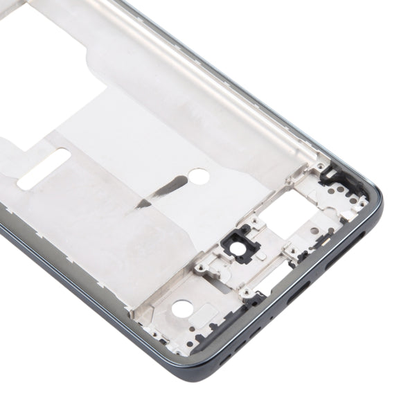 For Motorola Edge 40 Neo Original Front Housing LCD Frame Bezel Plate (Black)