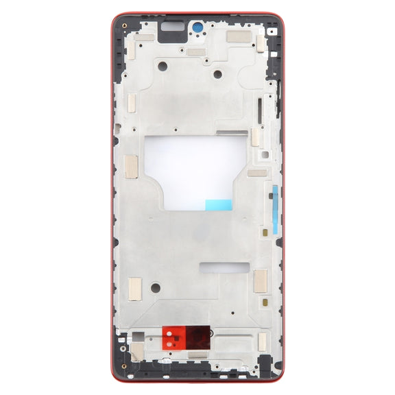 For Motorola Moto G Stylus 5G 2024 Original Front Housing LCD Frame Bezel Plate (Red)