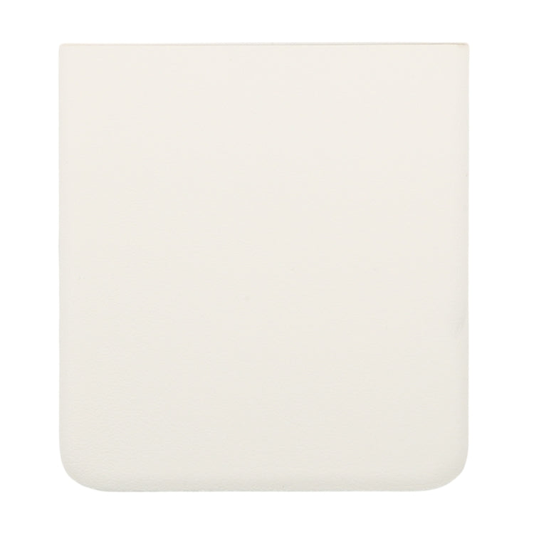 For Motorola Razr 40 Original Lower Part Battery Back Cover(White)