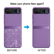 For Motorola Razr 40 Original Lower Part Battery Back Cover(Purple)