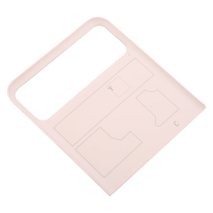 For Motorola Razr 40 Original Upper Part Battery Back Cover (Pink)
