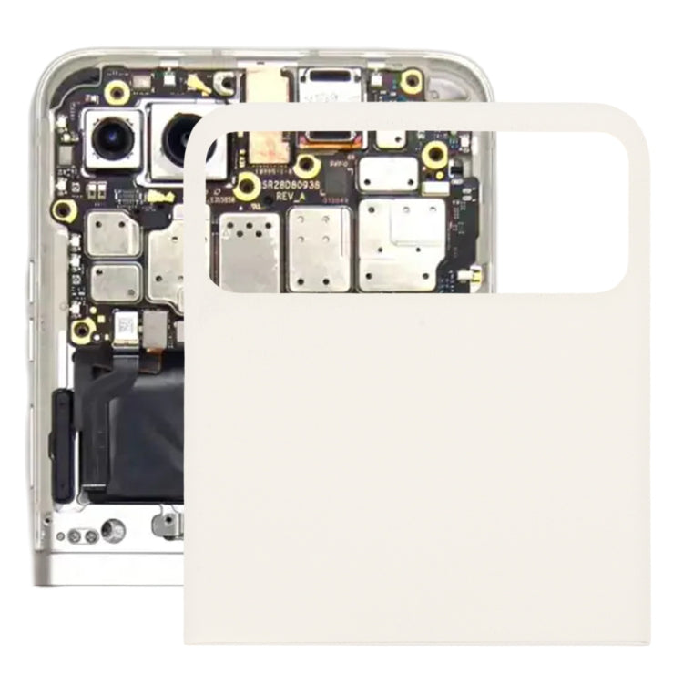 For Motorola Razr 40 Original Upper Part Battery Back Cover (White)