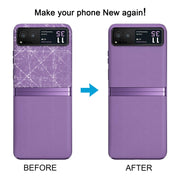 For Motorola Razr 40 Original Upper Part Battery Back Cover (Purple)