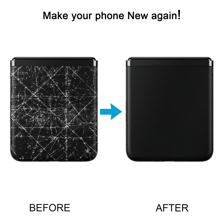 For Motorola Razr 40 Ultra Original Battery Back Cover(Black)