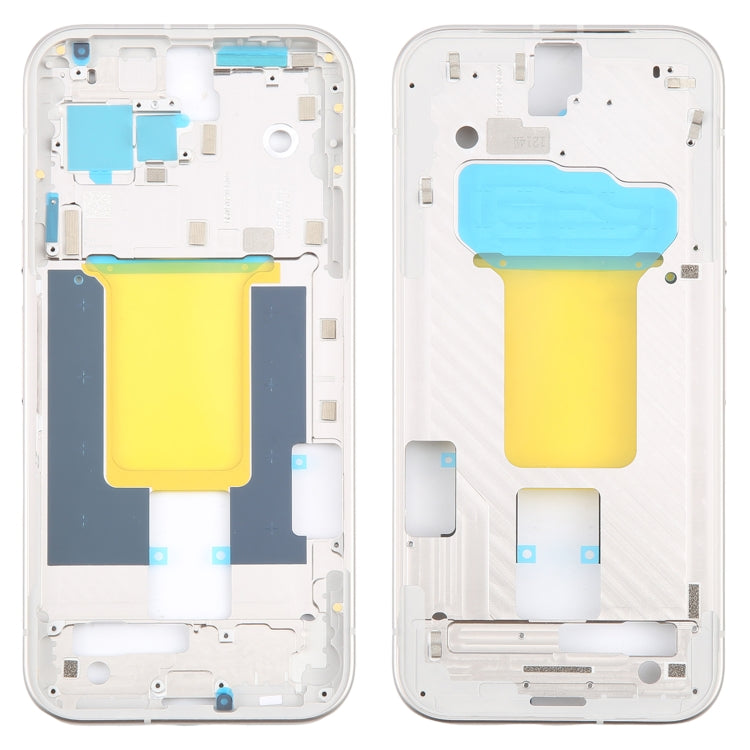 For Google Pixel 9 Original Front Housing LCD Frame Bezel Plate (Gold)