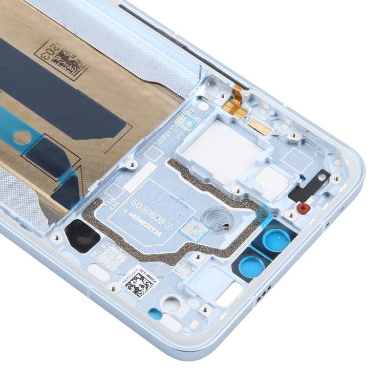 For Xiaomi Civi 4 Pro Original Front Housing LCD Frame Bezel Plate (Blue)