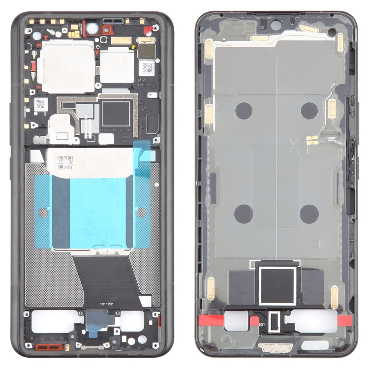 For Xiaomi 14 Ultra Original Front Housing LCD Frame Bezel Plate (Black)