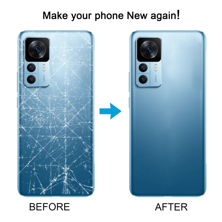 For Xiaomi 12T Original Battery Back Cover(Blue)