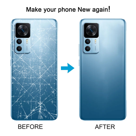 For Xiaomi 12T Pro Original Battery Back Cover(Blue)