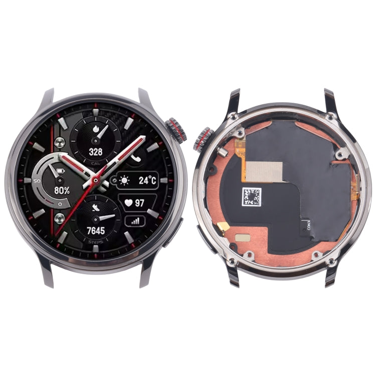 For Honor Watch 4 Pro Original LCD Screen and Digitizer Full Assembly With Frame (Black)