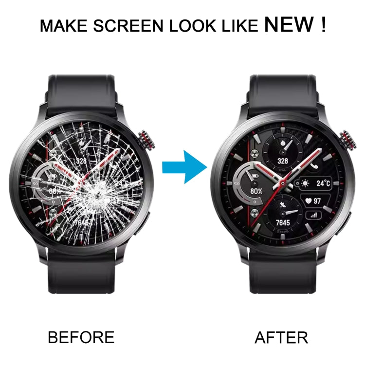 For Honor Watch 4 Pro Original LCD Screen and Digitizer Full Assembly With Frame (Black)