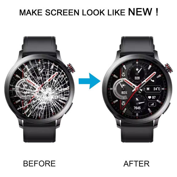 For Honor Watch 4 Pro Original LCD Screen and Digitizer Full Assembly With Frame (Black)