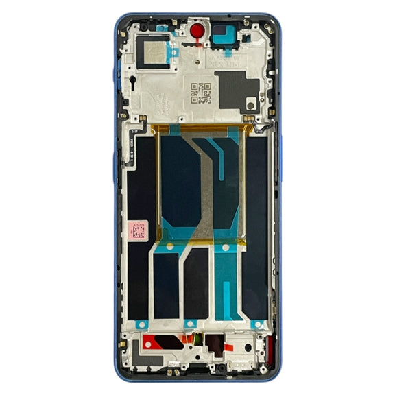 For OnepPlus Nord 3 CPH2491 CPH2493 Middle Frame Bezel Plate (Blue)