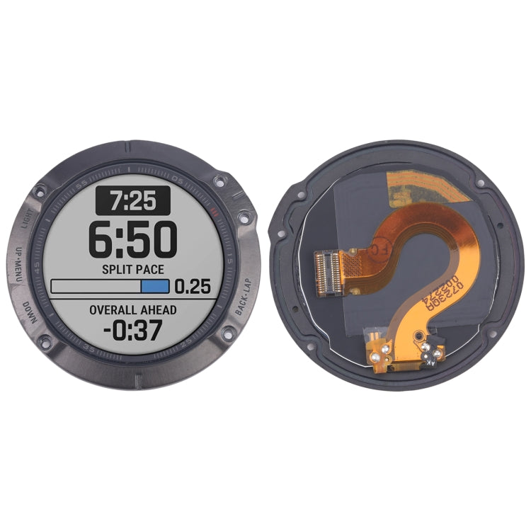 For Garmin Fenix 6 Original LCD Screen with Digitizer Full Assembly(Black)