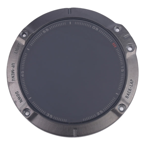 For Garmin Fenix 6 Original LCD Screen with Digitizer Full Assembly(Black)