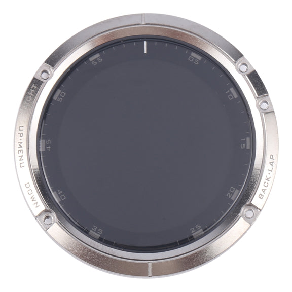 For Garmin Fenix 5 Plus Original LCD Screen with Digitizer Full Assembly(Silver)