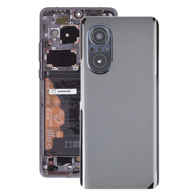 For Huawei Nova 9 SE Battery Back Cover with Camera Lens(Black)