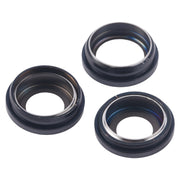 For iPhone 16 Pro Max 3pcs/Set Camera Lens Cover (Black)