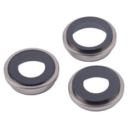 For iPhone 16 Pro Max 3pcs/Set Camera Lens Cover (Titanium Color)
