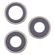 For iPhone 16 Pro 3pcs/Set Camera Lens Cover (Titanium Color)