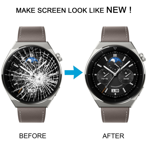 For Huawei Watch 3 Pro 48mm / 3 Pro NEW 48mm OEM Front Screen Outer Glass Lens with OCA Optically Clear Adhesive