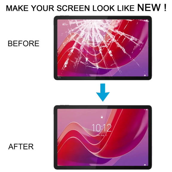 For Lenovo Tab M11 TB330FU TB331FC / Xiaoxin Pad 11 inch 2024 Front Screen Outer Glass Lens with OCA Optically Clear Adhesive