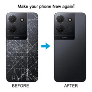 For TCL 503 Original Battery Back Cover(Blue)