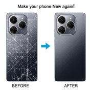 For Tecno Spark 20 Pro Original Battery Back Cover (Blue)