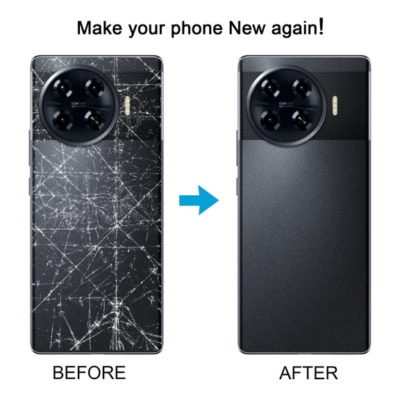 For Tecno Spark 20 Pro+ Original Battery Back Cover(White)