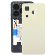 For itel P55 A666L Original Battery Back Cover(Gold) -  by PMc TechLife | Online Shopping South Africa | PMc TechLife | Buy Now Pay Later Mobicred